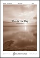 This Is the Day SATB choral sheet music cover